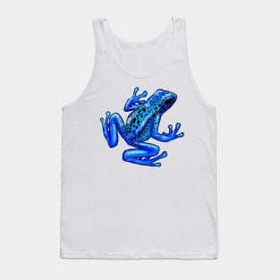 Blue Poison Dart Frog, Okopipi, Dendrobates Tinctorius Azureus Tank Top